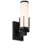 Nuvo Roselle - 1 Light Vanity - Matte Black with White Glass 60/8051 - alternate 7